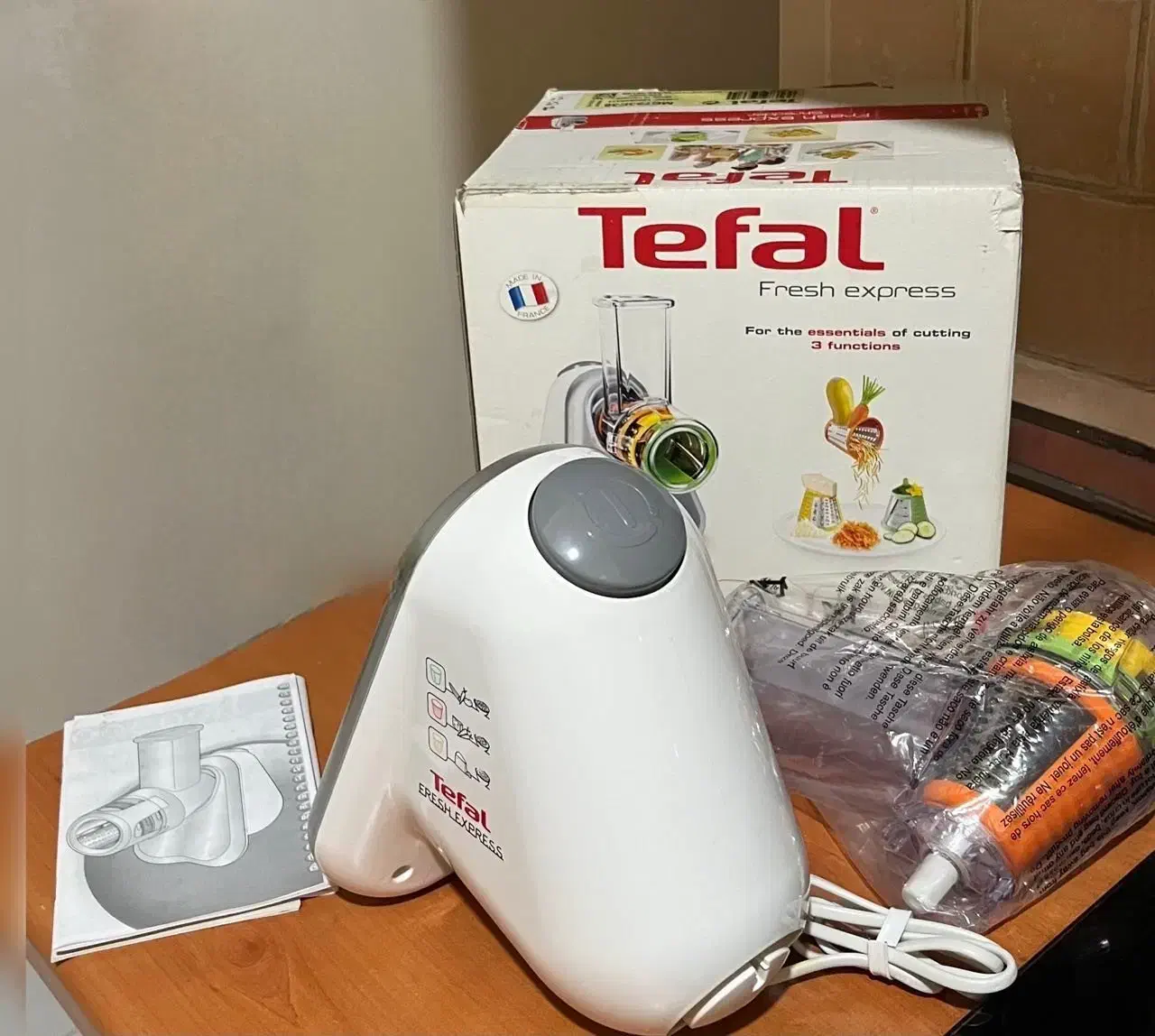 رنده برقی TEFAL مدل MB7535(کاملا نو)|خردکن، آسیاب، غذاساز|تهران, امجدیه (خاقانی)|دیوار