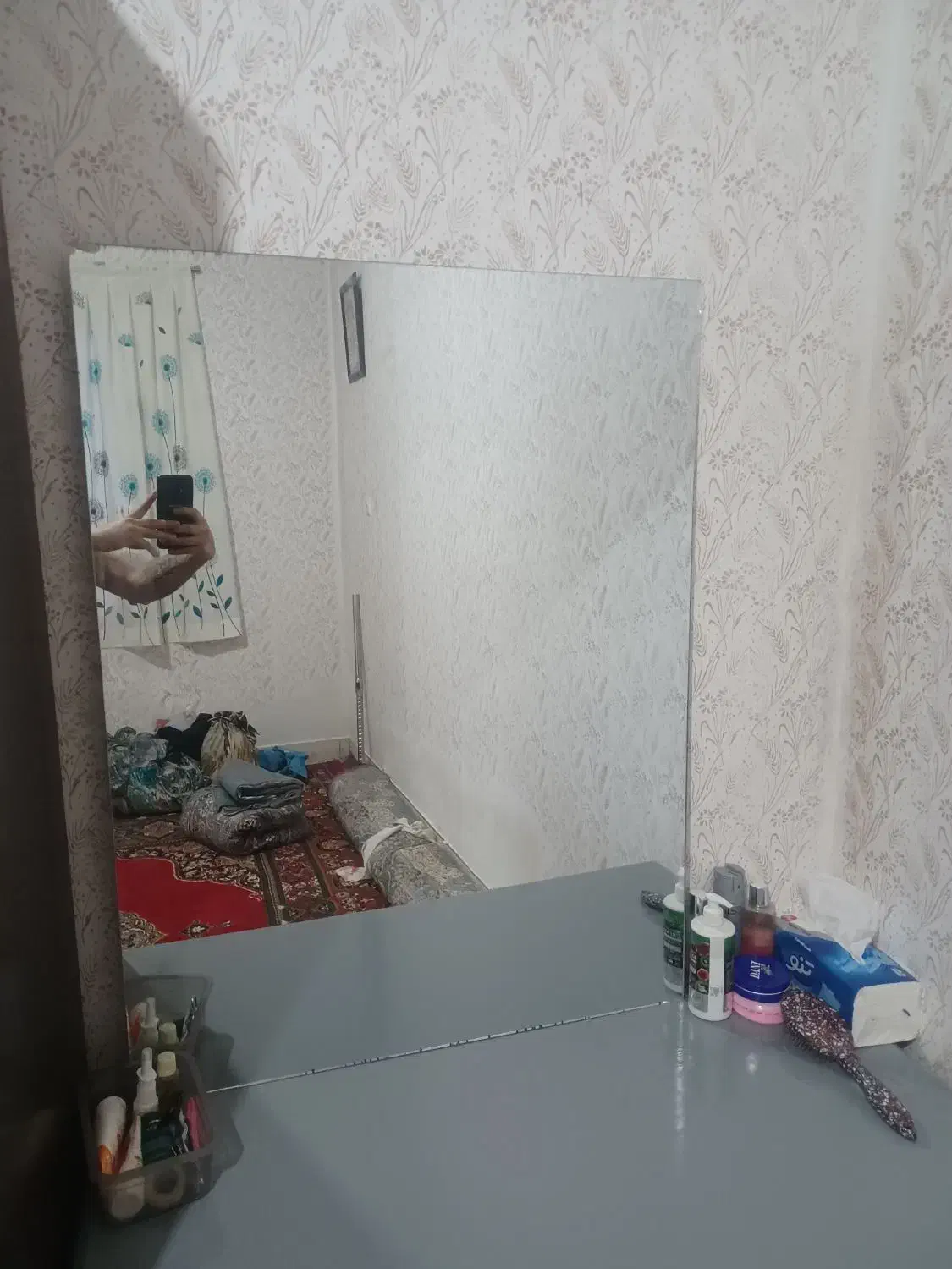 ۲ عدد اینه ۱متر عرض ۷۰ طول|آینه|مشهد, خواجه ربیع|دیوار