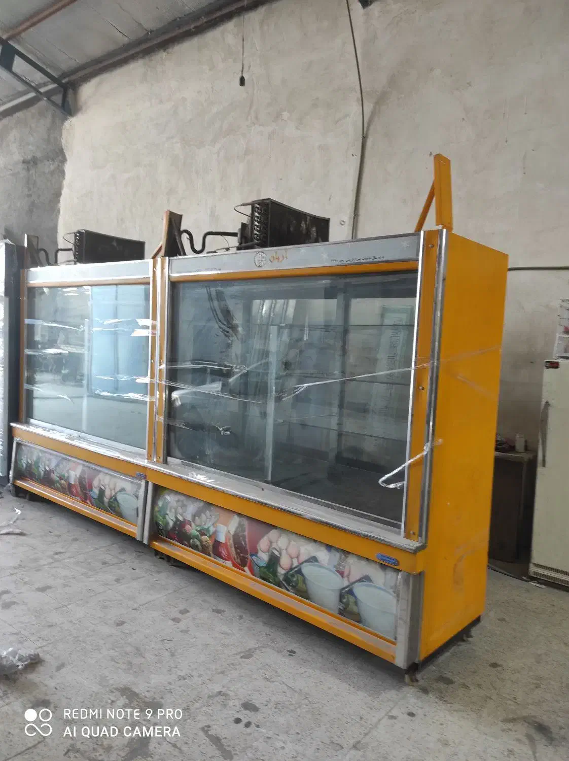 فروش یخچال انباردار ۲ متری موتور دانفوس|فروشگاه و مغازه|مشهد, بلال|دیوار