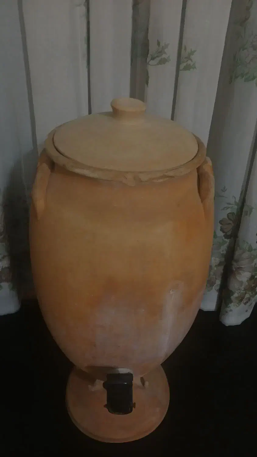 کلمن سفالی|قوری، کتری، قهوه‌ساز دستی|مشهد, تربیت (صدف)|دیوار