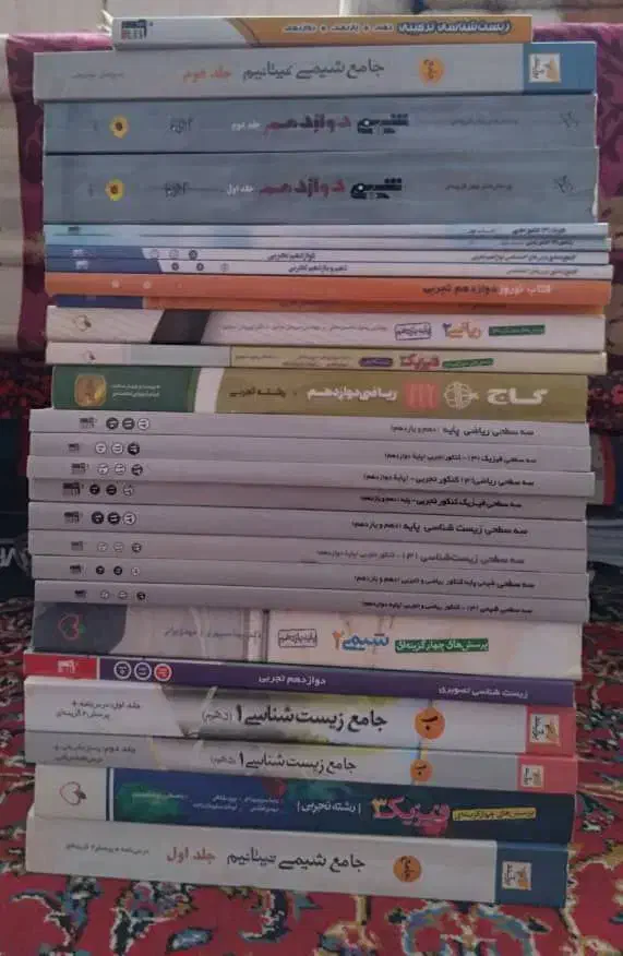 کتب کمک درسی برای کنکور|کتاب و مجله آموزشی|اردبیل, |دیوار