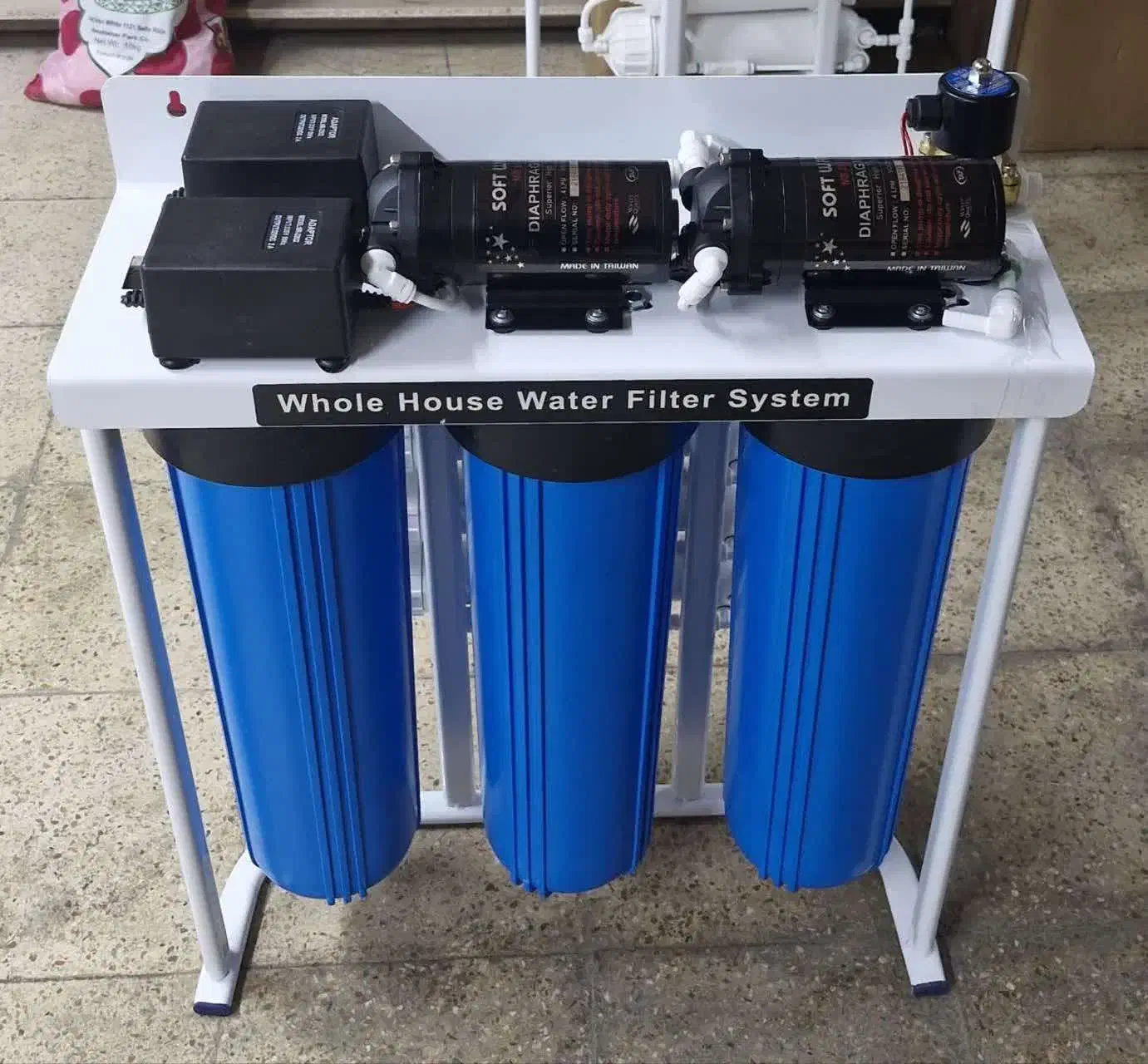 تصفیه آب 600 گالنی جامبو با پمپ 32 ولتی سایلنت|ماشینآلات صنعتی|ری, ملکآباد|دیوار