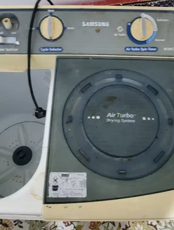 لباسشویی دو قلوی سامسونگ|ماشین لباسشویی و خشک‌کن لباس|فومن, |دیوار