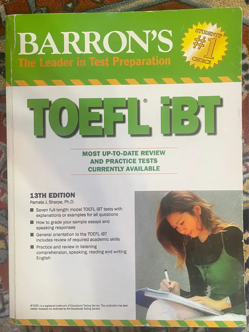 کتاب تافل بارونز TOEFL|کتاب و مجله آموزشی|تهران, سازمان برنامه شمالی|دیوار