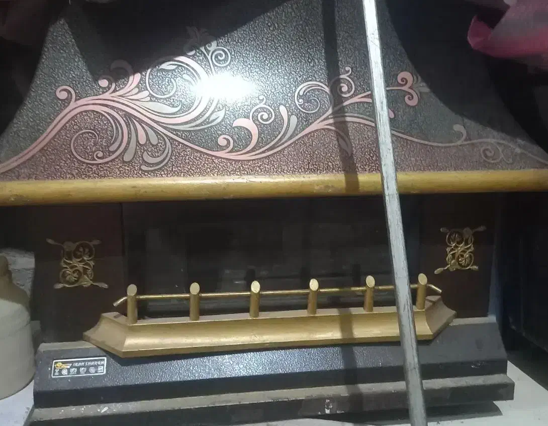 یک عدد بخاری طرح شومینه|بخاری، هیتر، شومینه|رشت, سلیمانداراب|دیوار