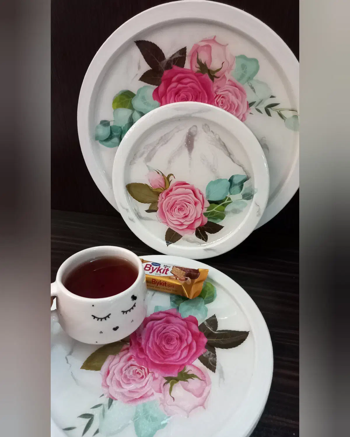 سینی|صنایع دستی و سایر لوازم تزئینی|قم, نیروگاه|دیوار