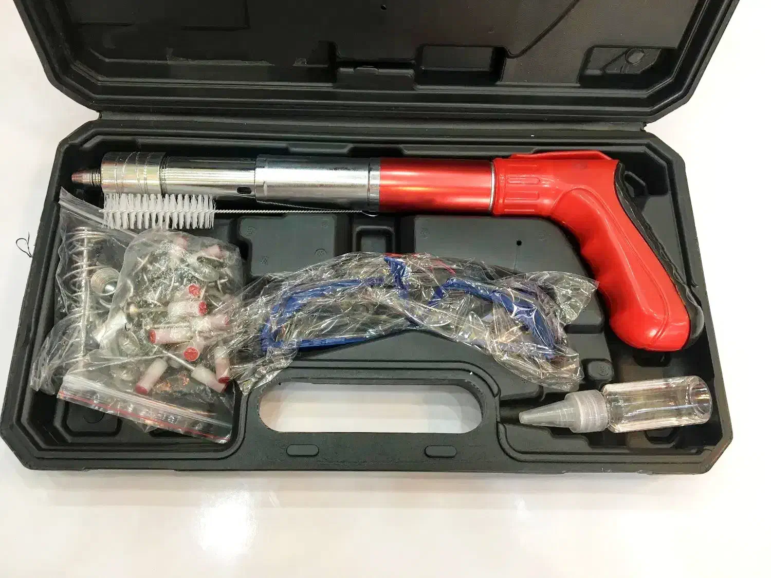 تفنگ میخ کوب عصایی عسایی میخکوب فلزی فولادی چاشنی|ابزارآلات|شیراز, شهرک گلستان|دیوار