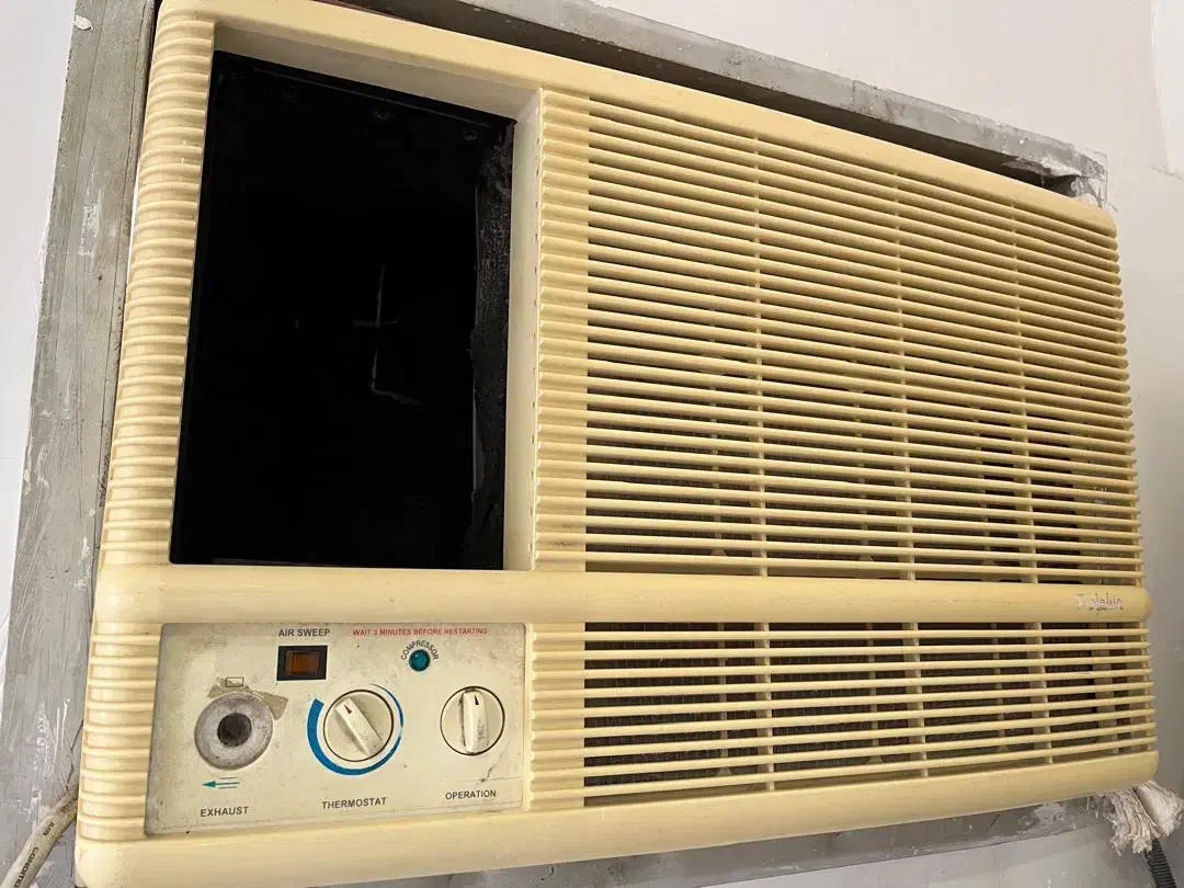 کولر پنجره‌ای|کولر گازی و فن‌کوئل|رشت, حمیدیان|دیوار