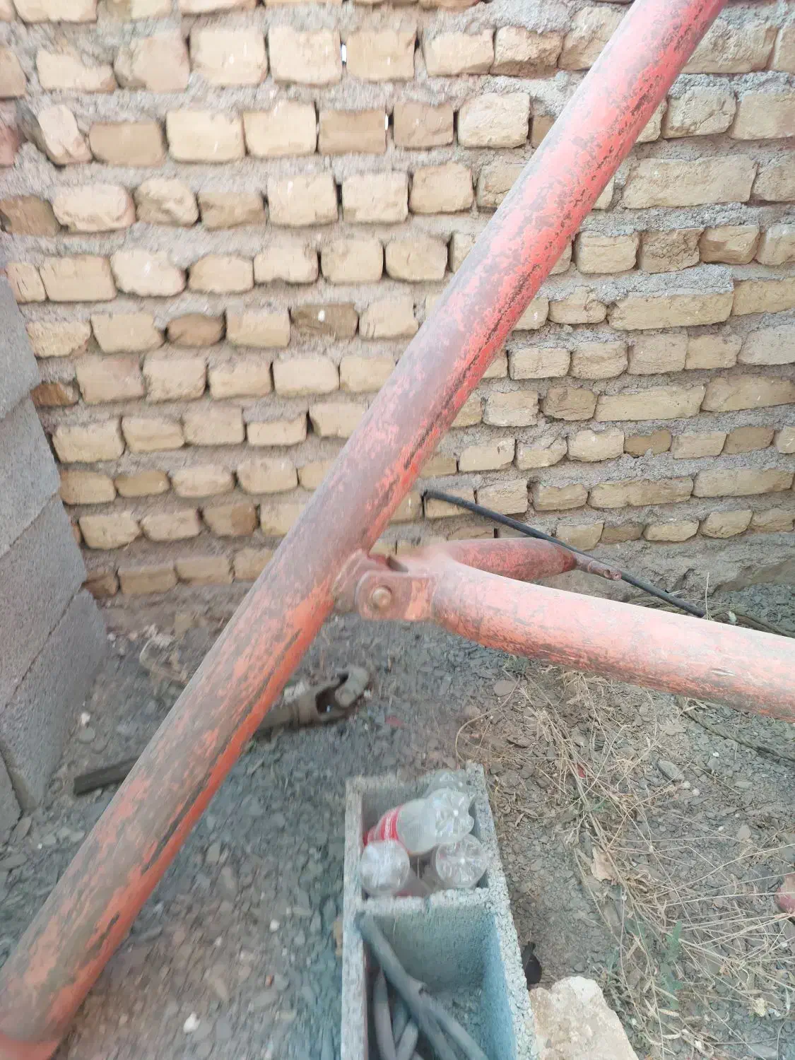 چاله کن انگلیسی پشت تراکتوری|ماشینآلات صنعتی|گلمکان, |دیوار