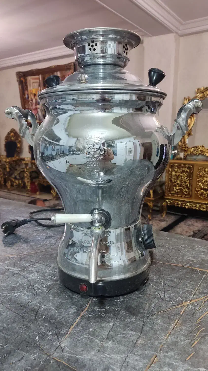 سماور برقی ۶لیتر دریا|سماور، چای‌ساز، قهوه‌ساز|تهران, شهرک طالقانی|دیوار