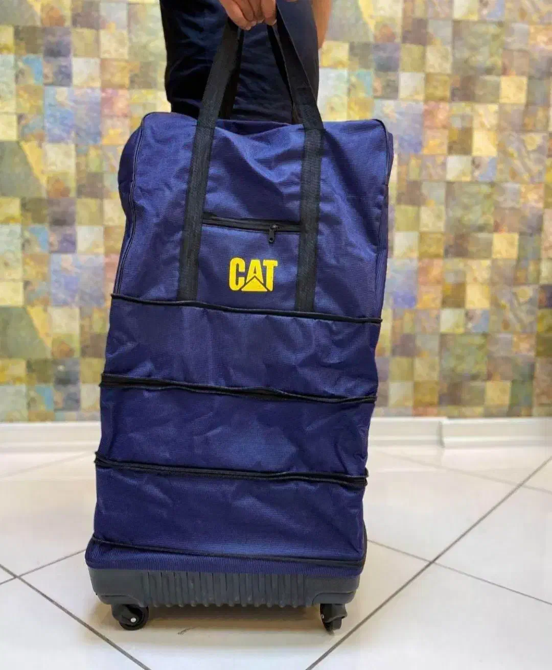 ساک مکه ای (کاروانی)|کیف، کفش، کمربند|یزد, |دیوار