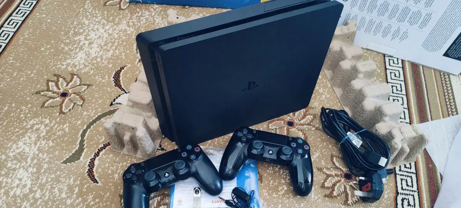ps4 slim 1tra کپی خور پلمپ 2دسته|کنسول، بازی ویدئویی و آنلاین|بوکان, |دیوار