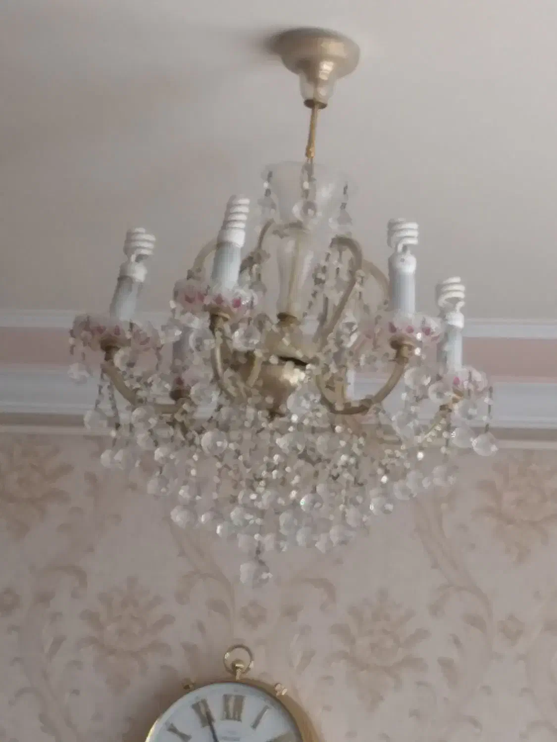 لوستر|لوستر و چراغ آویز|تبریز, |دیوار