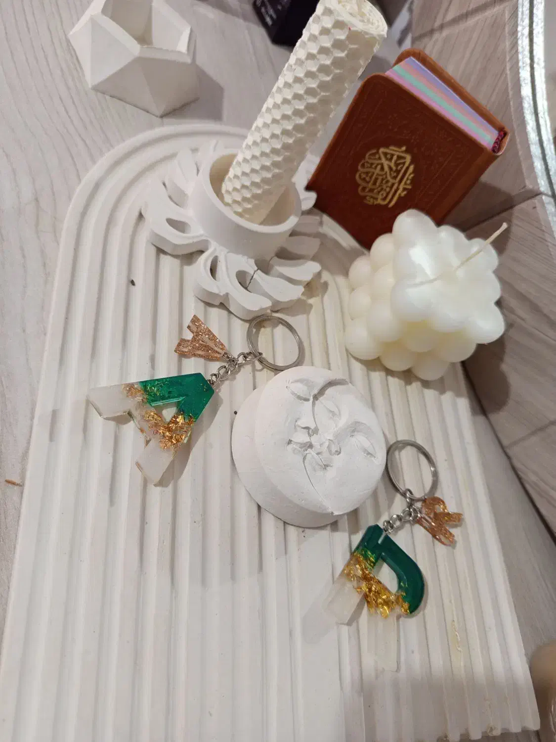 شمع و سنگ مصنوعی|صنایع دستی و سایر لوازم تزئینی|پرند, فاز ۶|دیوار