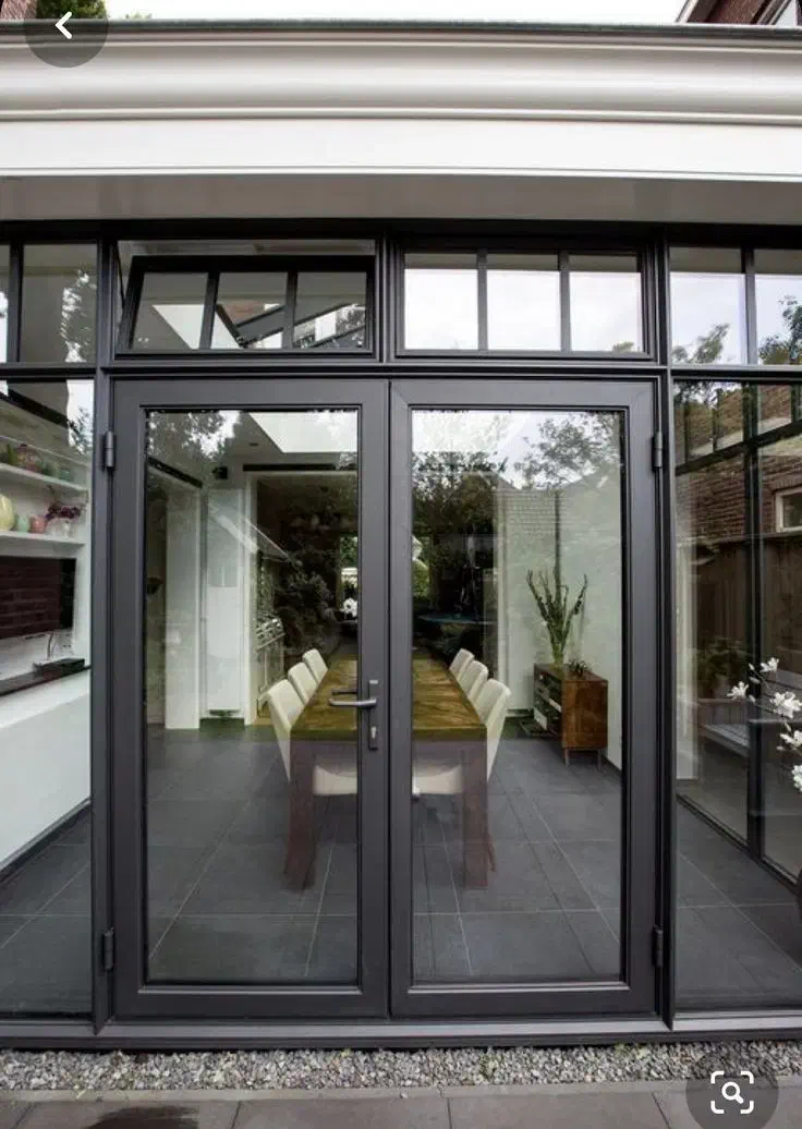 نمای شیشه ای کرتین وال پنجره آلومینیومی ترمال بریک|خدمات پیشه و مهارت|کیش, |دیوار