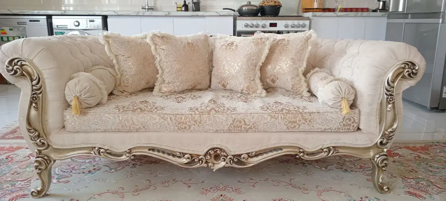 مبل ۷نفره چستر|مبلمان خانگی و میز عسلی|بیرجند, |دیوار