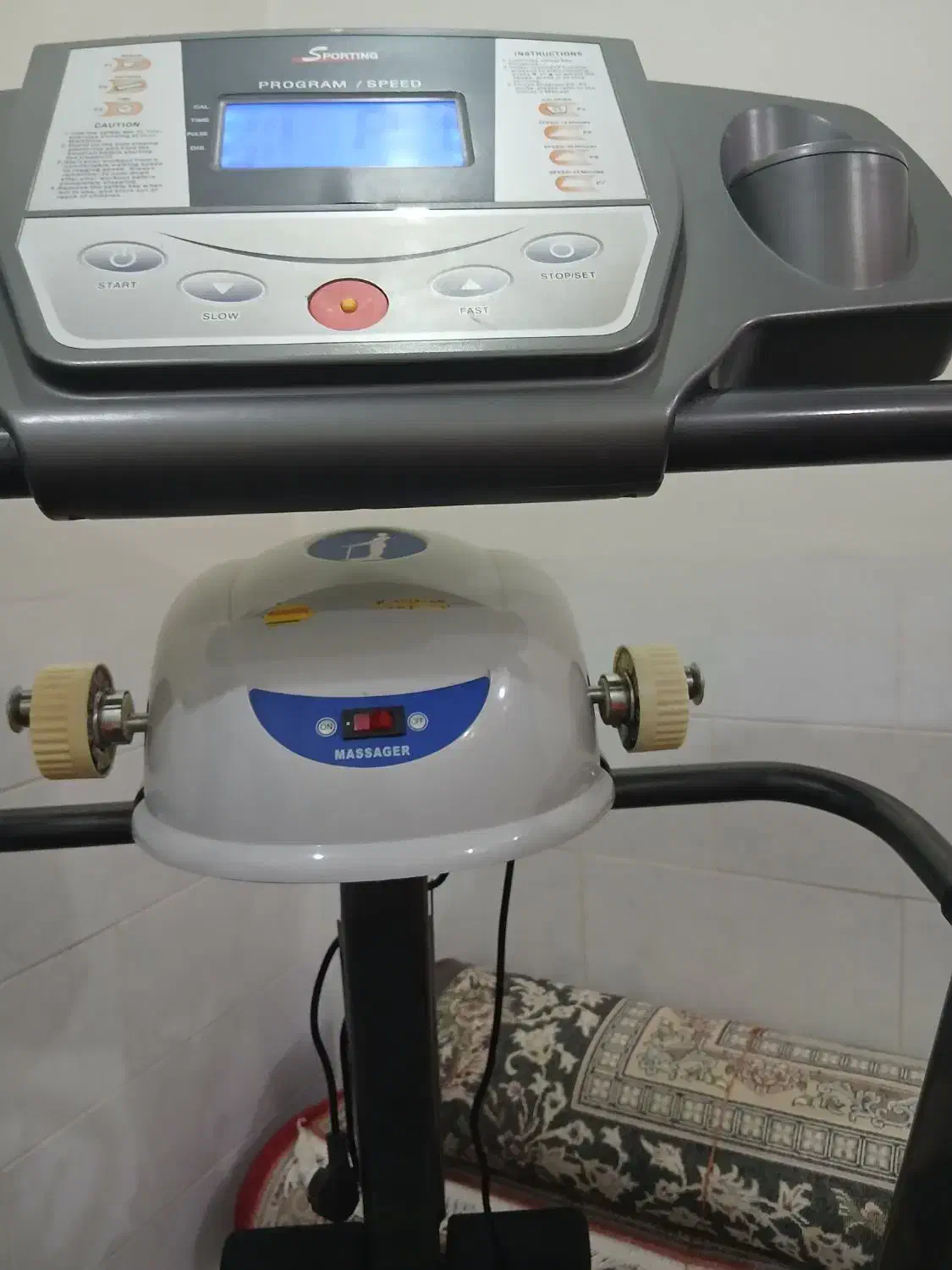 فروش تردمیل چند کاره در حد نو|تجهیزات ورزشی|بم, |دیوار