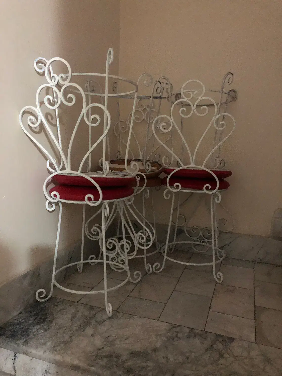 صندلی فلزی|میز و صندلی غذاخوری|تبریز, |دیوار