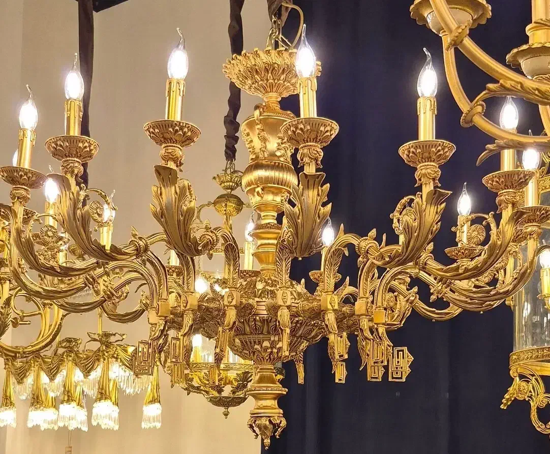 فروش لوسترهای برنزی کریستالی و تعمیرات ابکاری|لوستر و چراغ آویز|پاکدشت, پاکدشت (مامازند)|دیوار