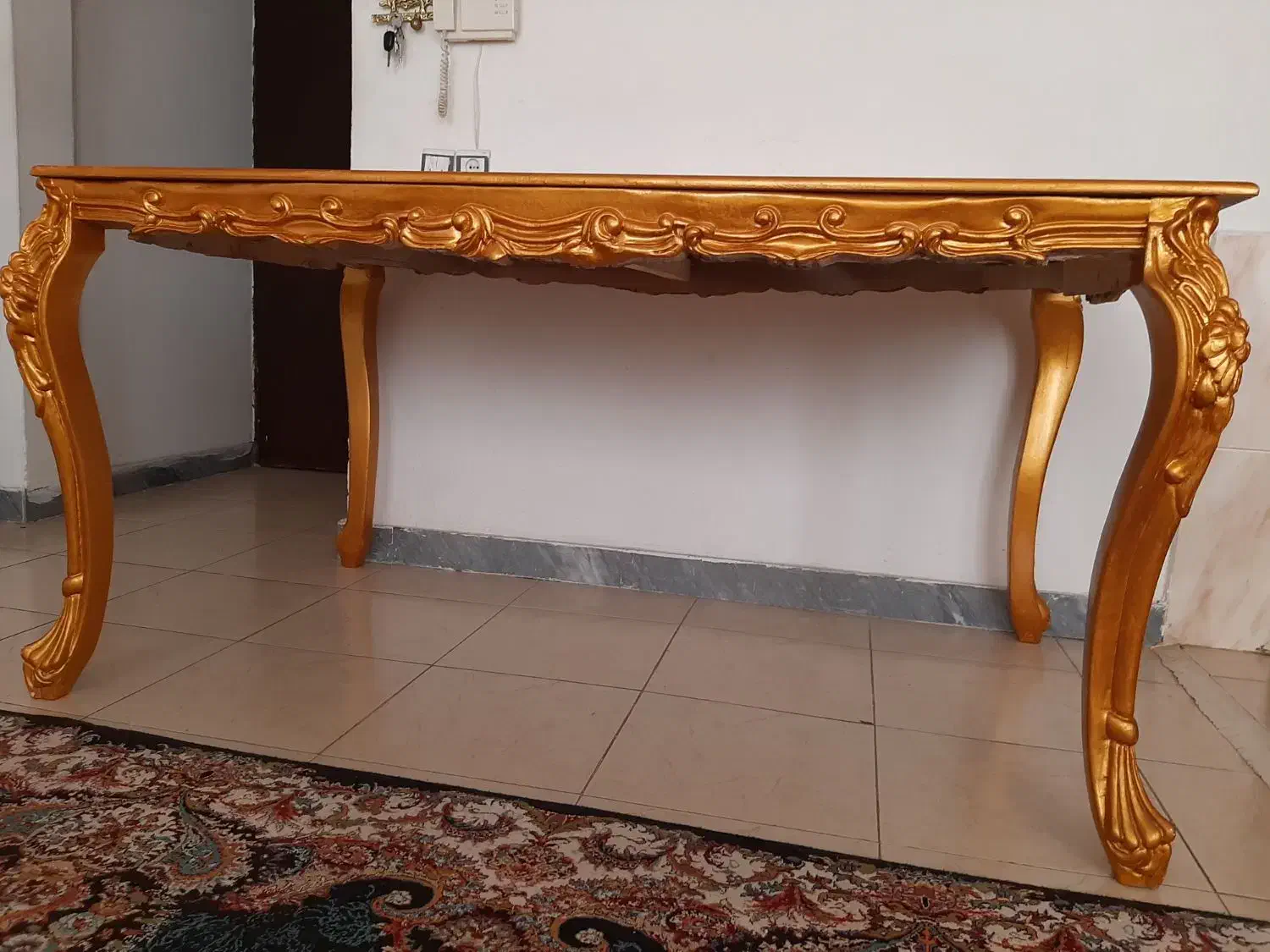 میزغذاخوری سلطنتی شش نفره|میز و صندلی غذاخوری|اراک, |دیوار