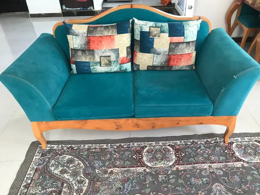 مبلمان۷نفره همراه با میز نهار خوری ست ۴ نفره سالم|مبلمان خانگی و میز عسلی|سلمانشهر, |دیوار