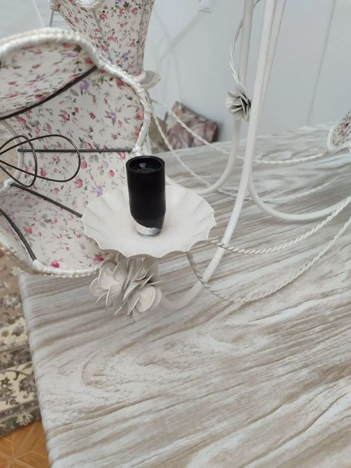 لوستر سه شاخه|لوستر و چراغ آویز|ری, علایین|دیوار