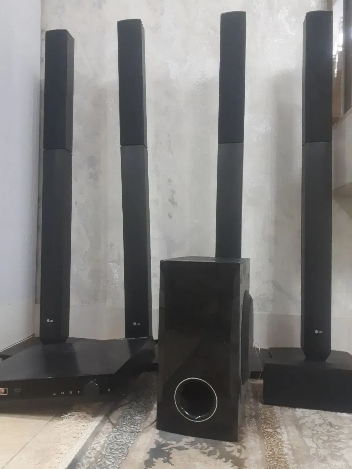 سینما خانگی ال جی|سیستم صوتی خانگی|ابهر, |دیوار