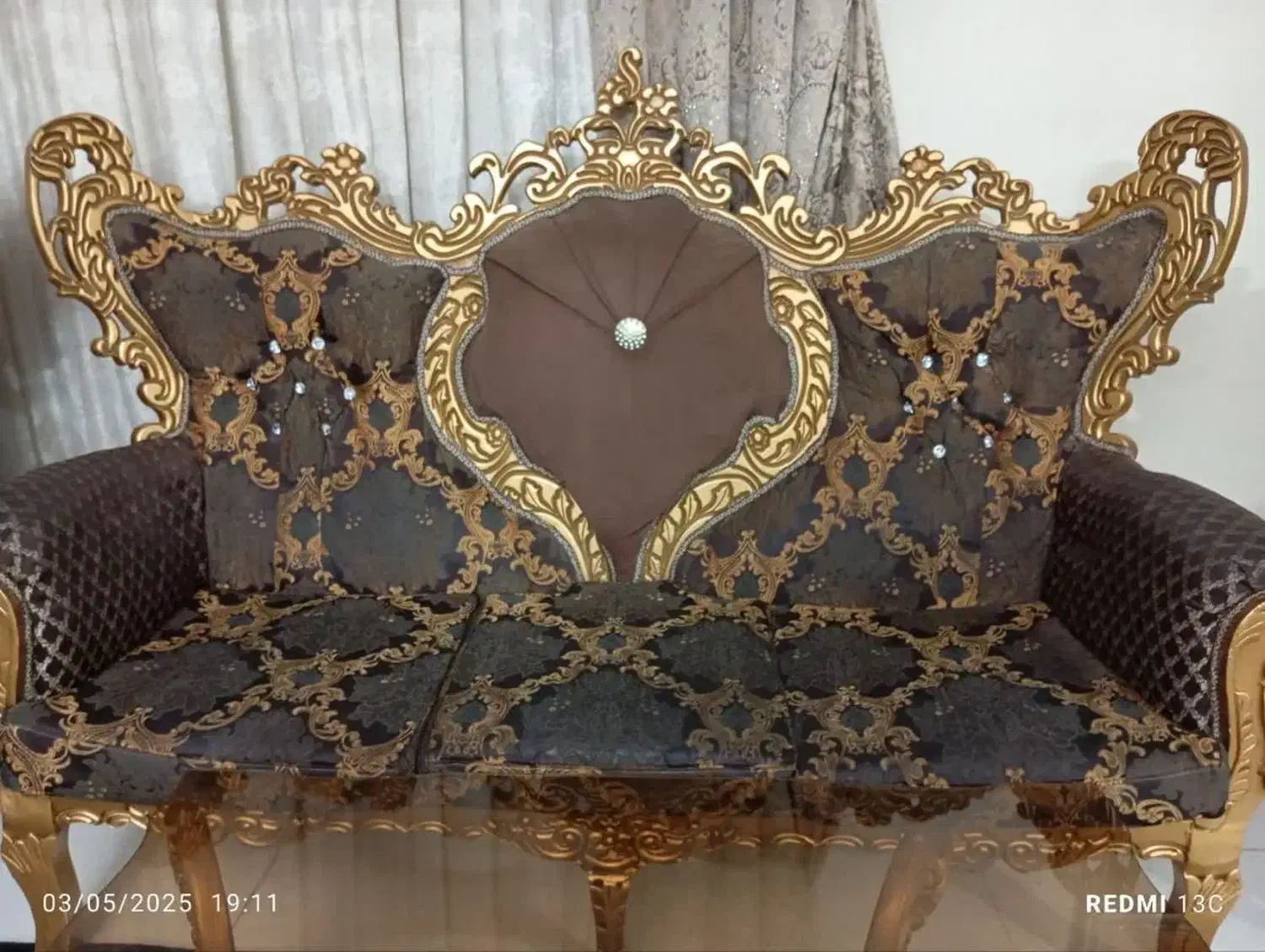 مبل سلطنتی|مبلمان خانگی و میز عسلی|قرچک, زیبا شهر|دیوار