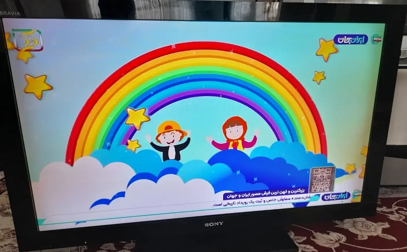 ال سی دی ۴۰اینج سونی فلاشخور و۲پورت اچ دی مای|تلویزیون و پروژکتور|سنندج, |دیوار