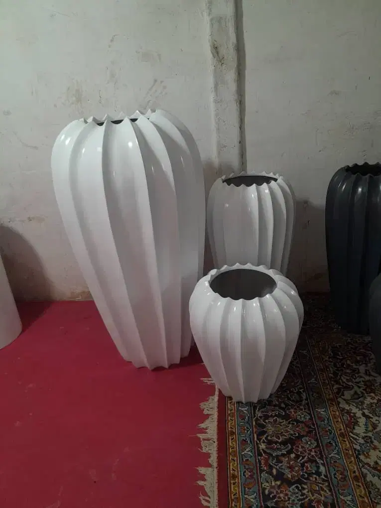 تولیدوفروش گلدان فایبر گلاس تک عمده باکس .استوانه|گل و گیاه طبیعی|تهران, ازگل|دیوار