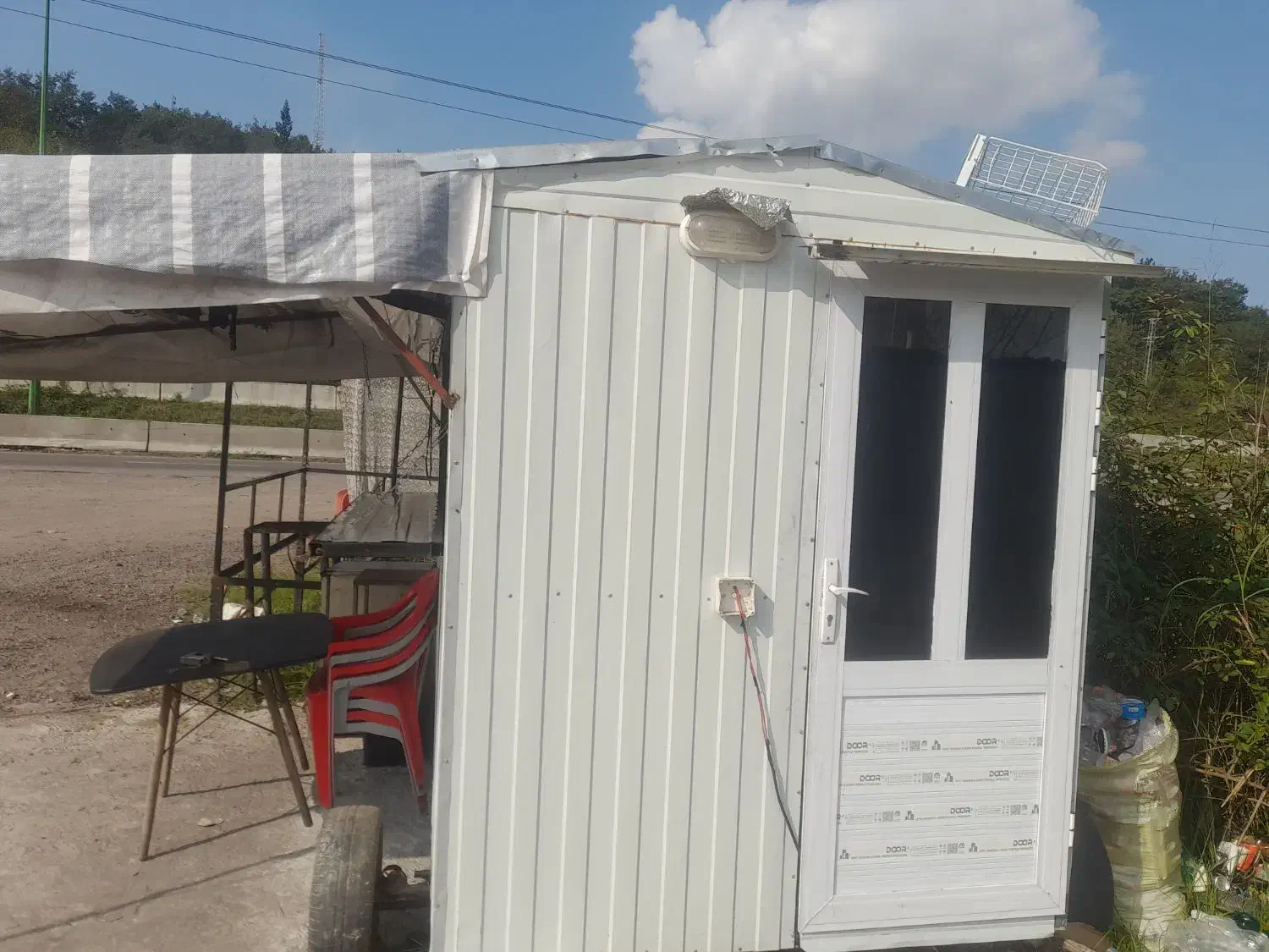 کانکس چرخ دار 2×3|مصالح و تجهیزات ساختمان|سنگر, |دیوار