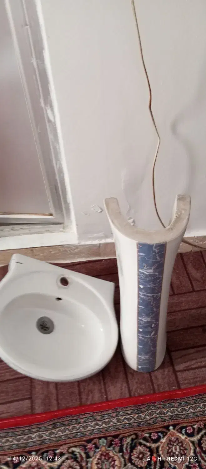 روشویی چینی|لوازم سرویس بهداشتی|قدس, شهر‌قدس|دیوار