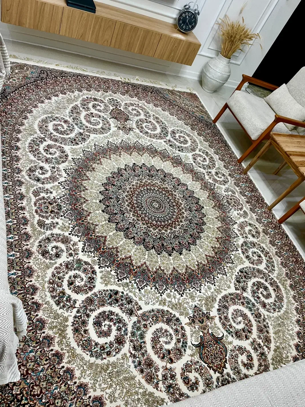 فرش ۹ متری|فرش|امیدیه, |دیوار