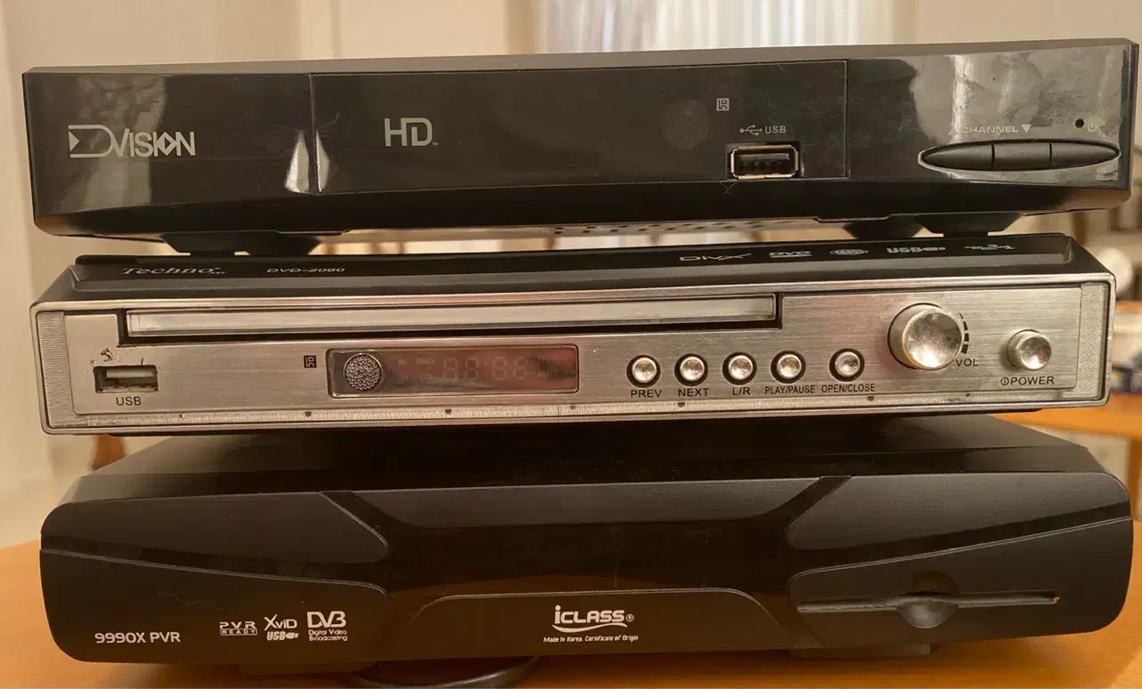 Dvd و گیرنده|پخش‌کننده DVD و ویدیو|ساری, |دیوار