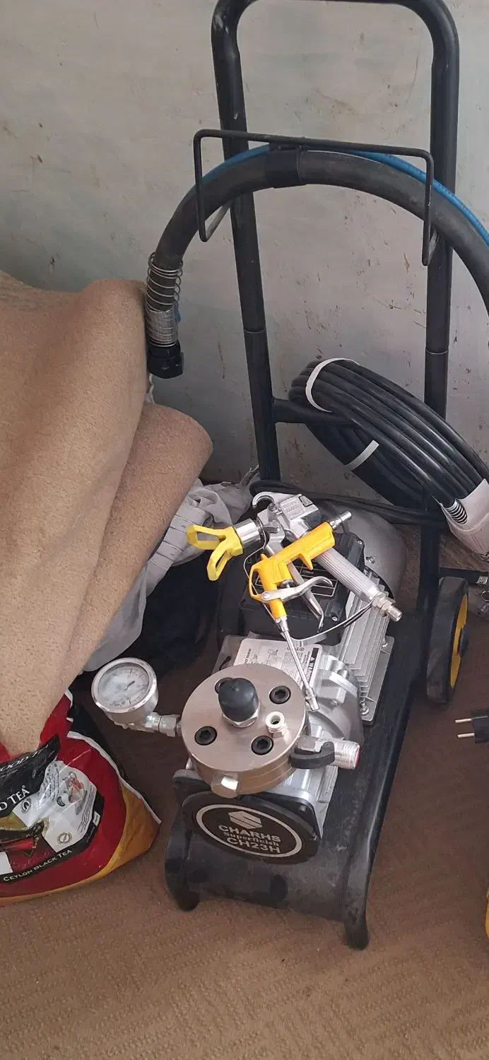 رنگ پاش ایرلس ch23h نو|ابزارآلات|بشاریات, |دیوار