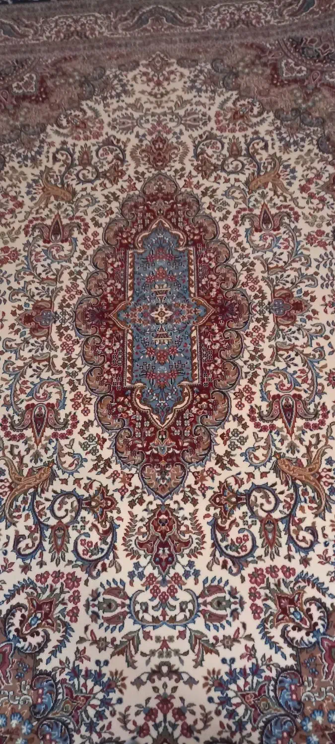 یک جفت فرش ۶متری ستاره کویر یزد|فرش|بهارستان, |دیوار