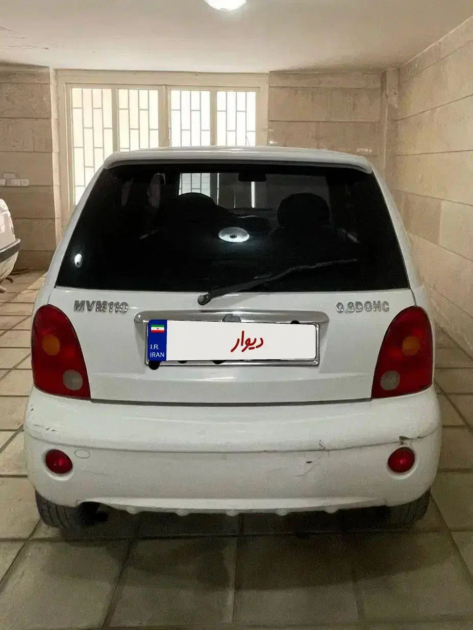 ام وی ام ۱۱۰ سه سیلندر|خودرو سواری و وانت|سنندج, |دیوار