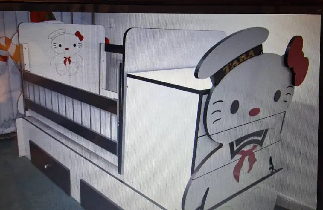 فروش سرویس خواب کامل نوزاد و نوجوان|تخت و سرویس خواب|شیراز, زرهی|دیوار