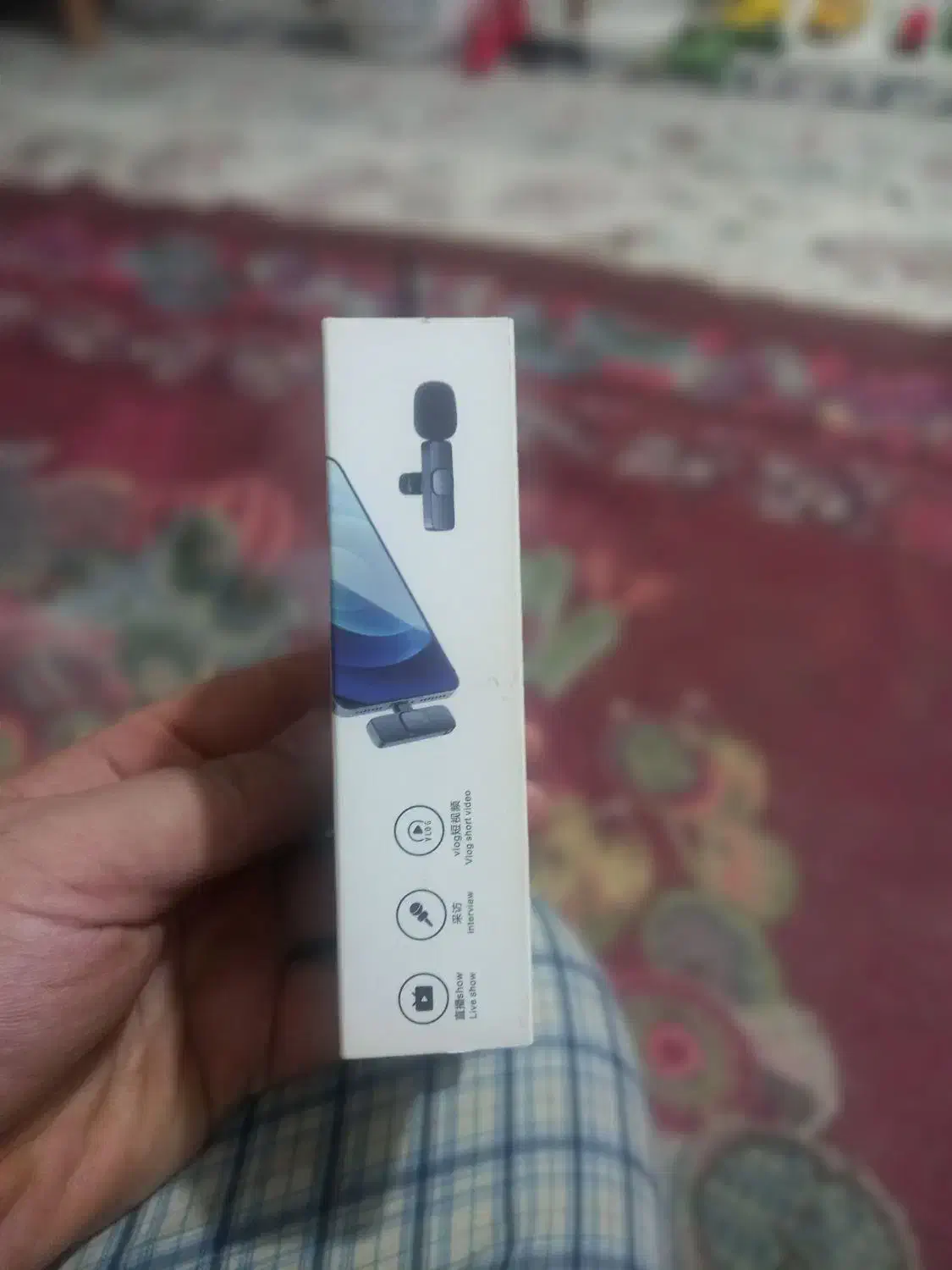 میکرفن بی سیم جهت لایو و پادکست|لوازم جانبی موبایل و تبلت|بجنورد, |دیوار