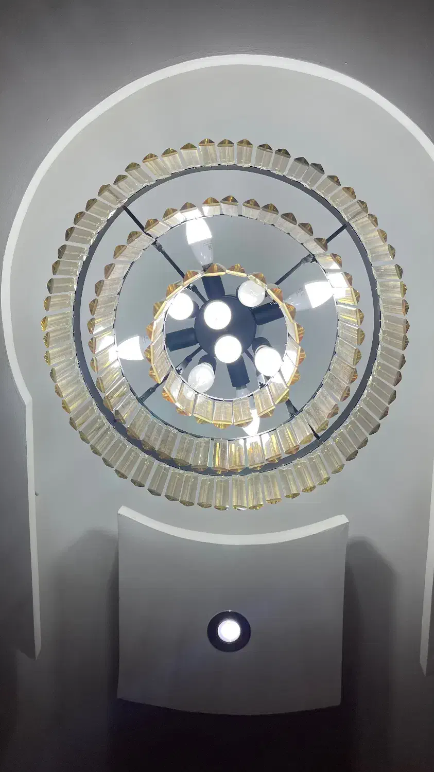 لوستر کریستالی|لوستر و چراغ آویز|بندر انزلی, کارآموزی|دیوار