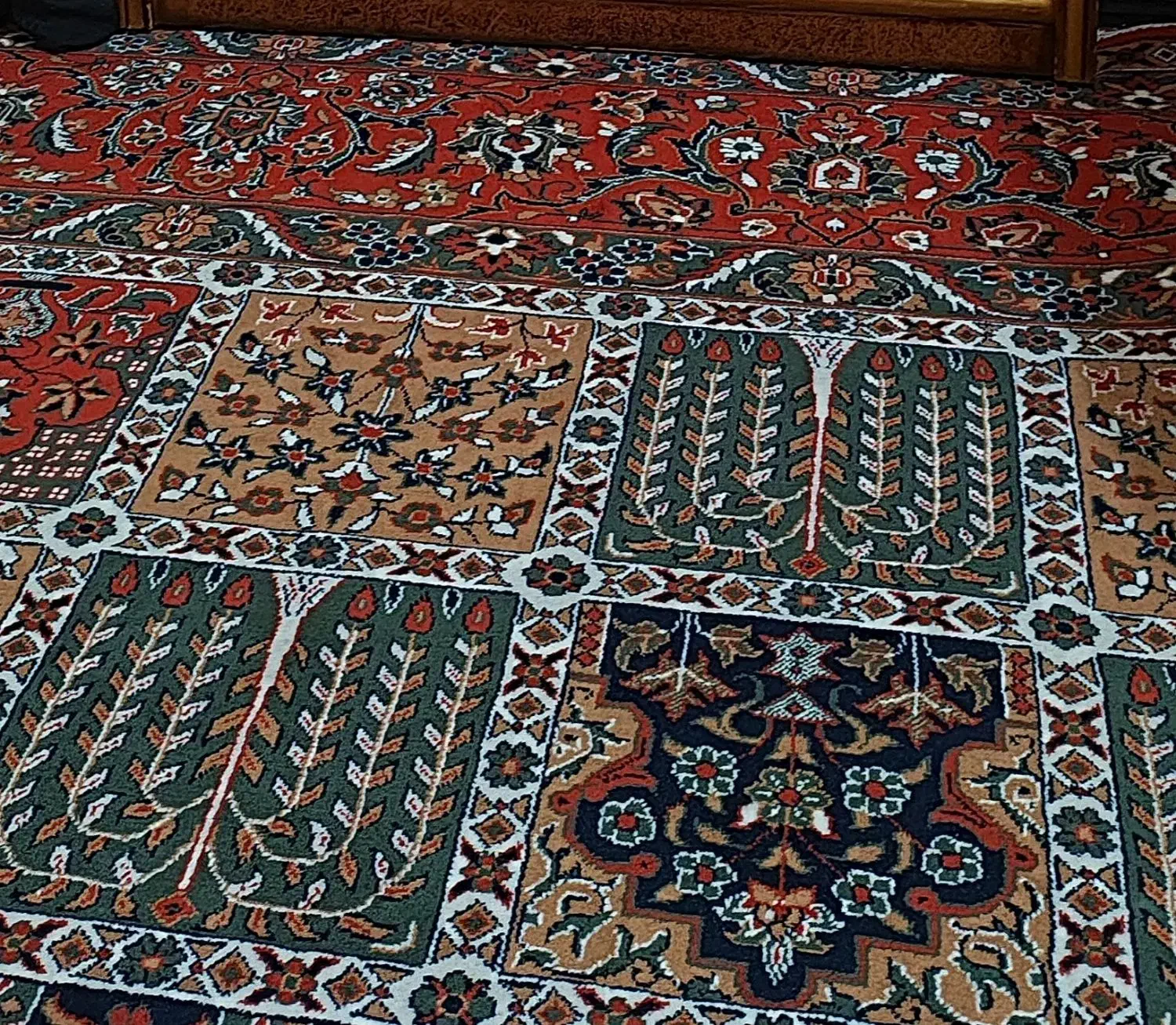 فرش 12متری در حد نو|فرش|مبارکه, |دیوار