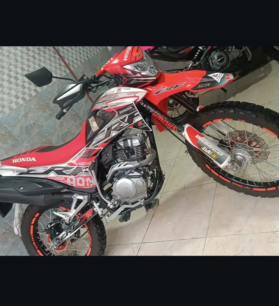 فلات rsns  200cc|موتورسیکلت|رشت, پاره بیجار|دیوار