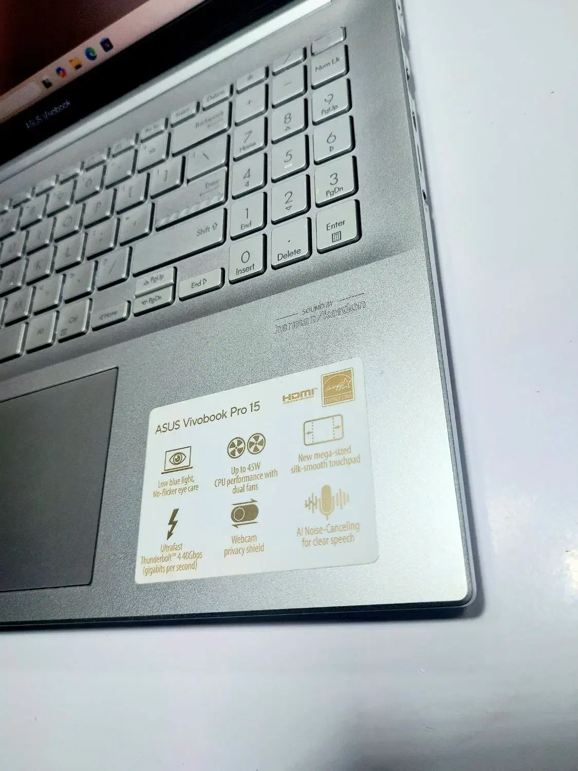 لپ تاپ ASUS k3500 نسل 11H با 4 گیگ گرافیک GTX1650|رایانه همراه|تهران, میدان ولیعصر|دیوار