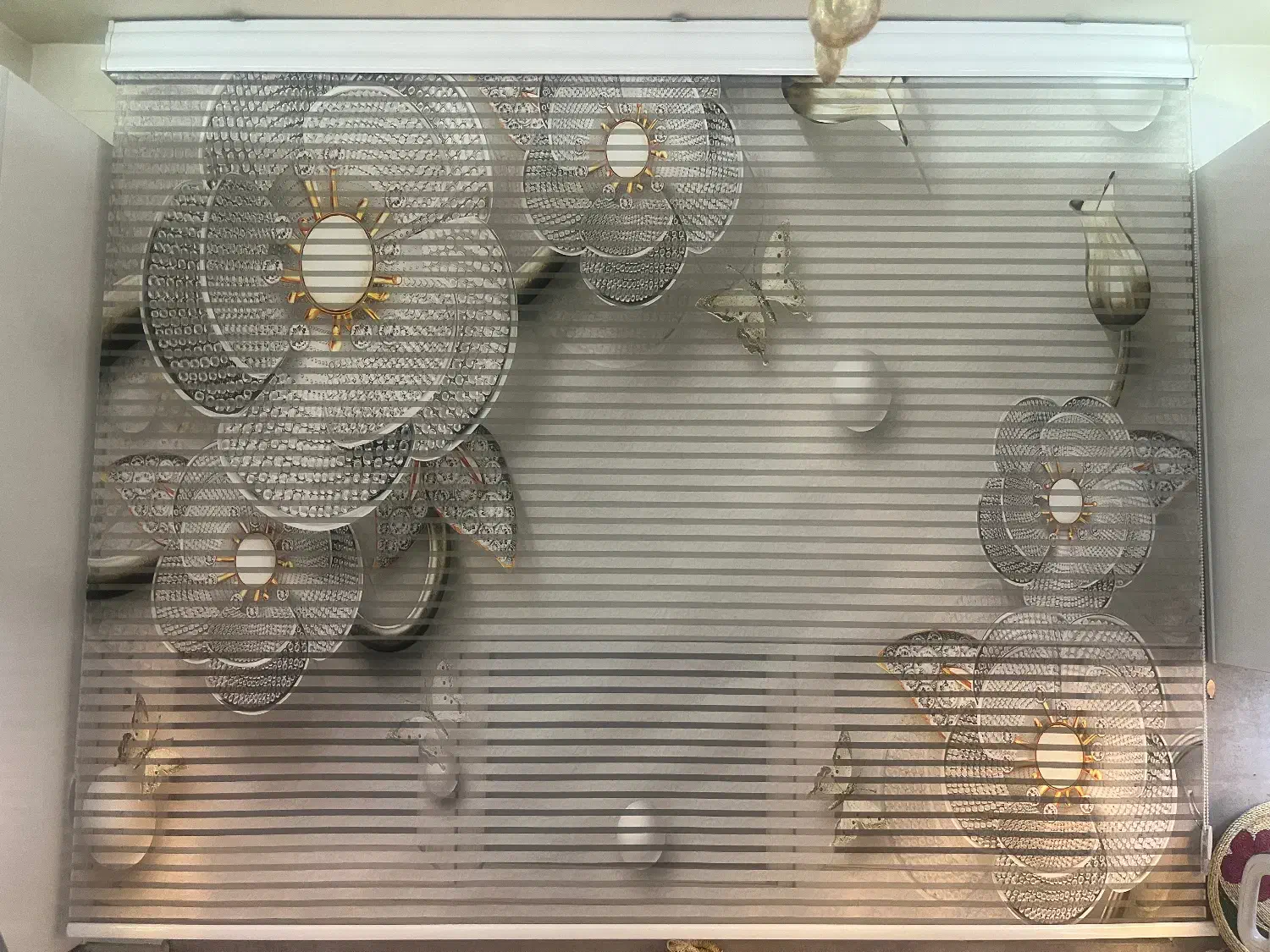 پرده زبرا|پرده، رانر، رومیزی|تهران, چیتگر شمالی|دیوار