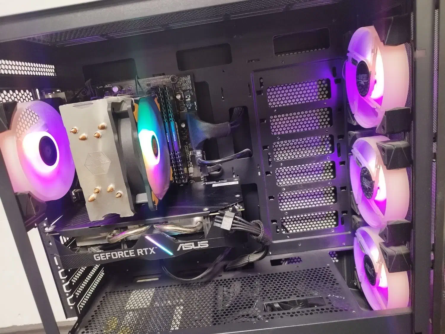 کیس گیمینگ نسل ۱۲ h610 asus rtx2060 +ram16 در حد|رایانه رومیزی|تهران, شیخ هادی|دیوار