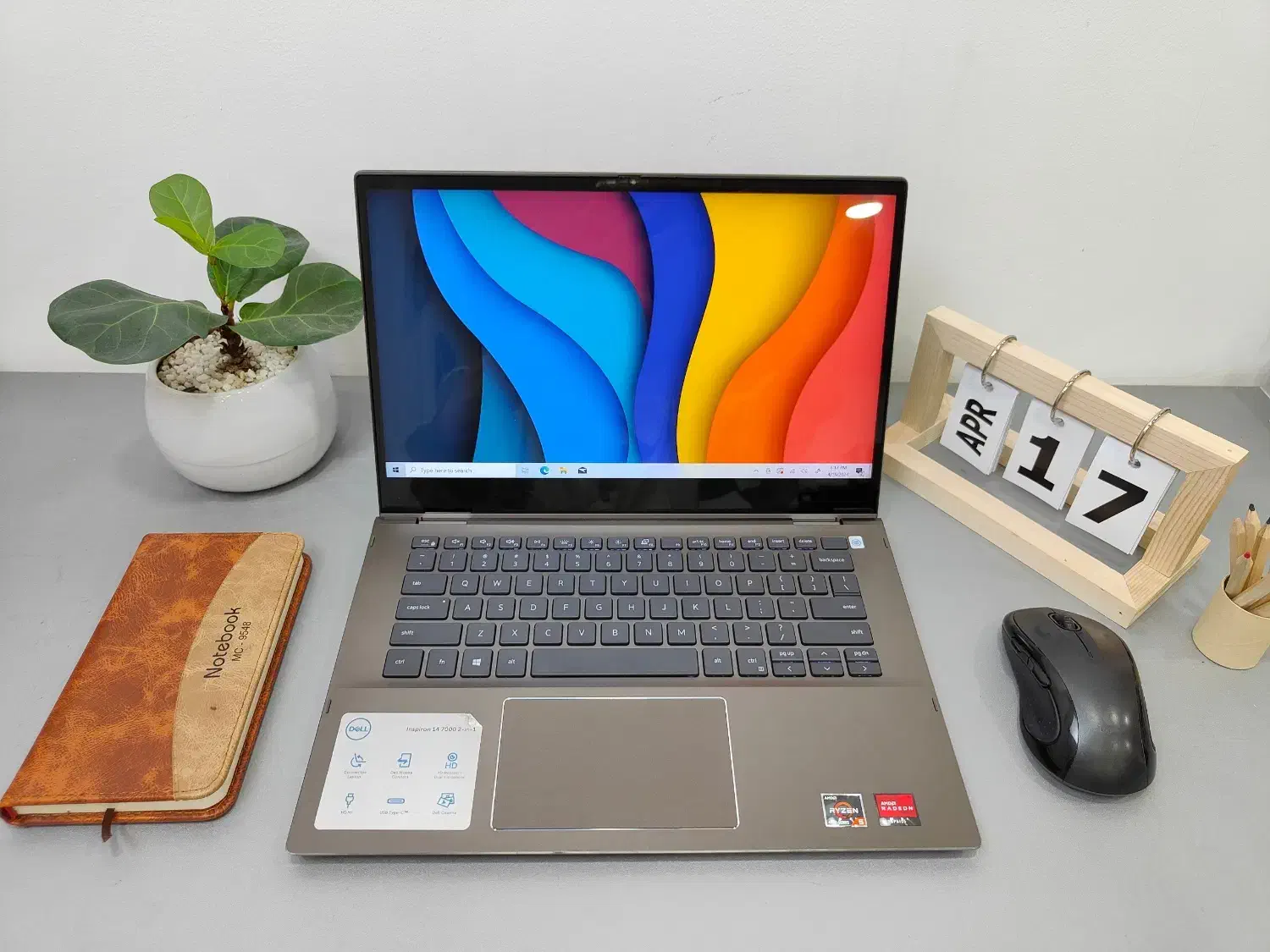 لپ تاپ 14 اینچی دل مدل inspiron 7405 (استوک)|رایانه همراه|کرمان, |دیوار