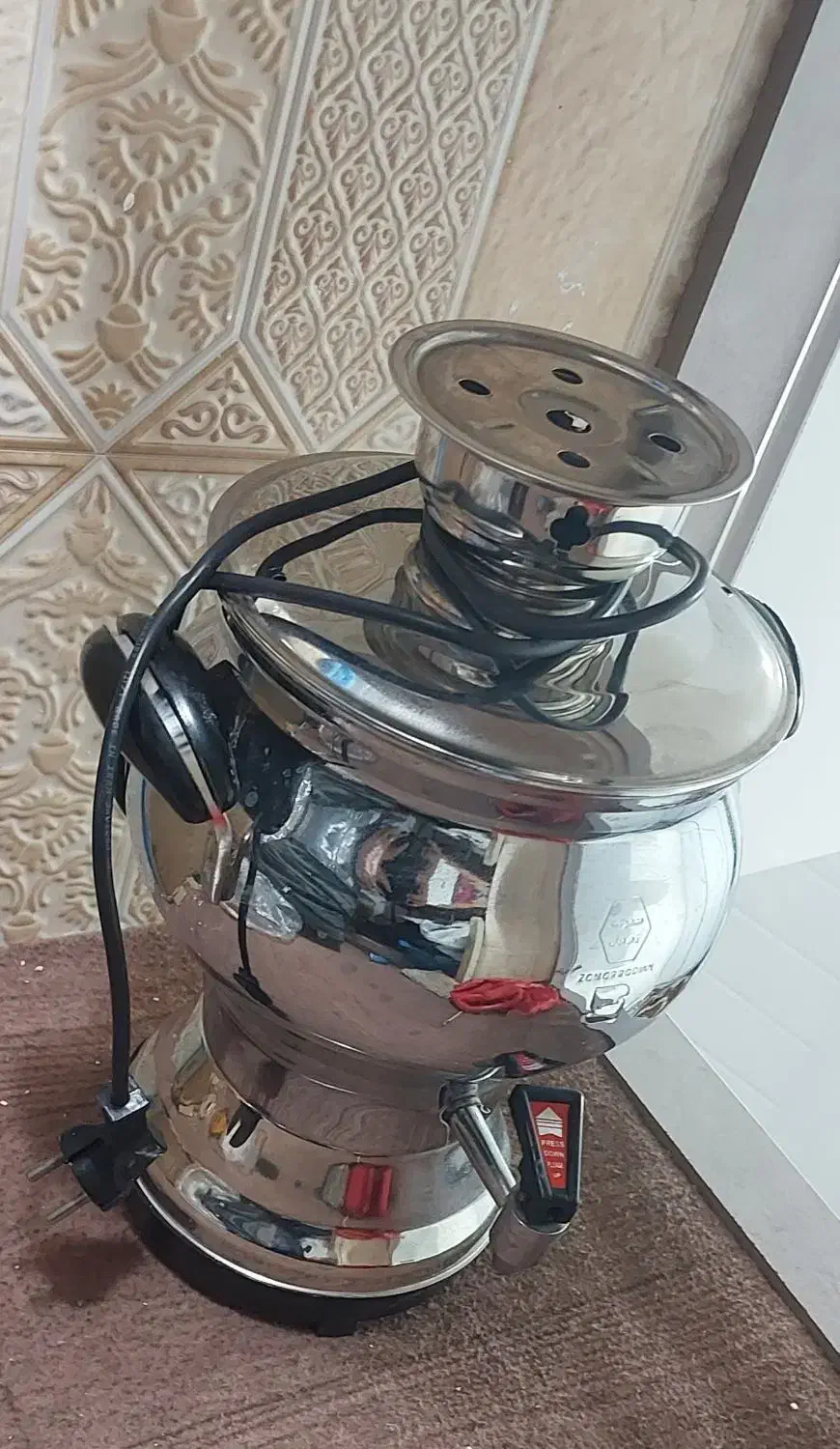 سماور برقی وچای ساز|سماور، چای‌ساز، قهوه‌ساز|ایلام, |دیوار