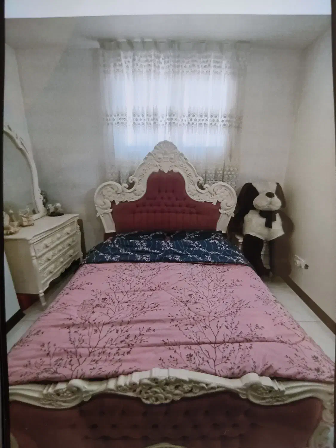 ست کامل تختخواب، دو پاتختی، میز و آینه|تخت و سرویس خواب|اصفهان, بهرامآباد|دیوار