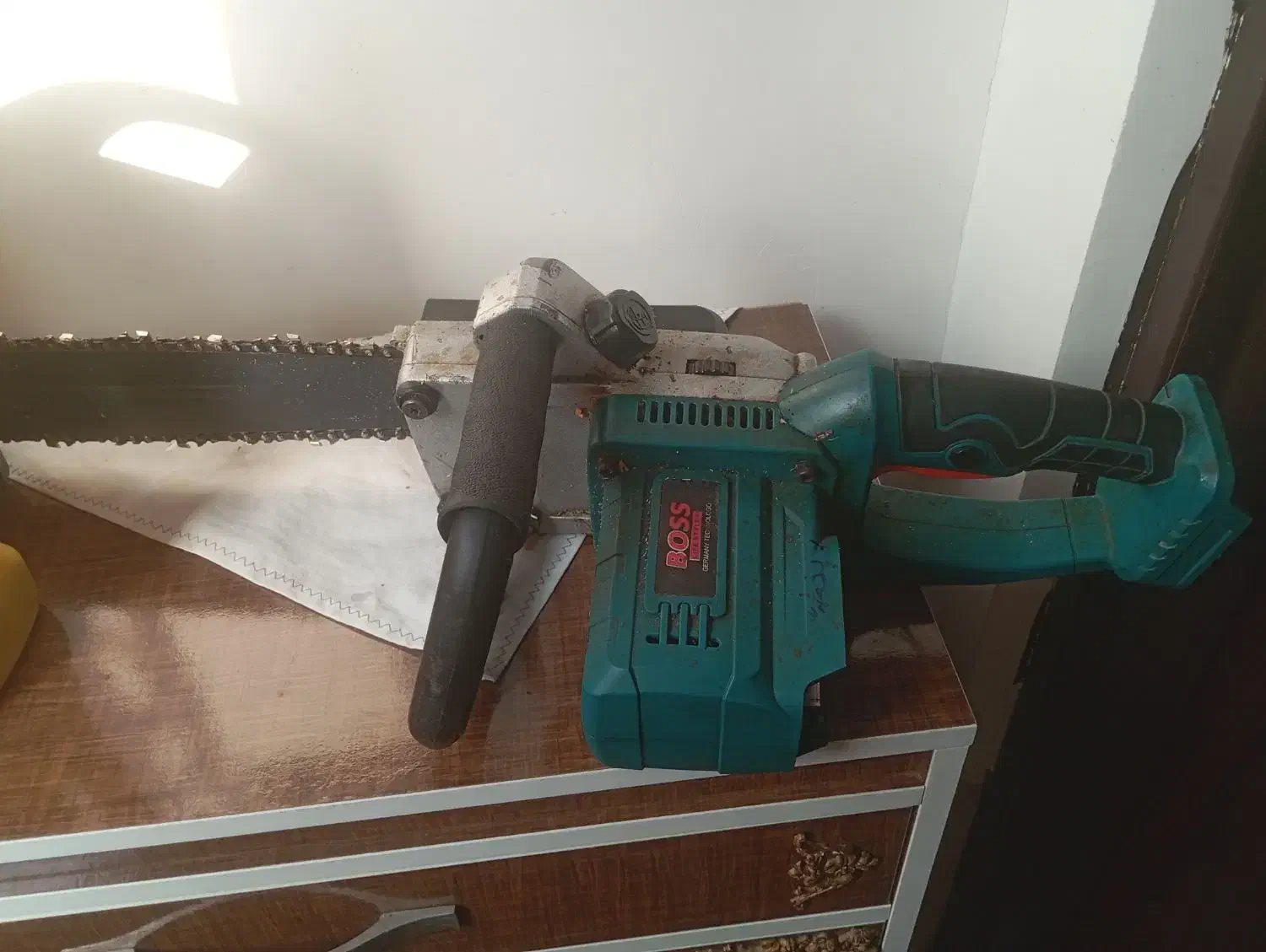 سلام اره موتور برقی بیصدا مخصوص مارک boss آلمان|ماشین‌آلات صنعتی|رضوانشهر, |دیوار