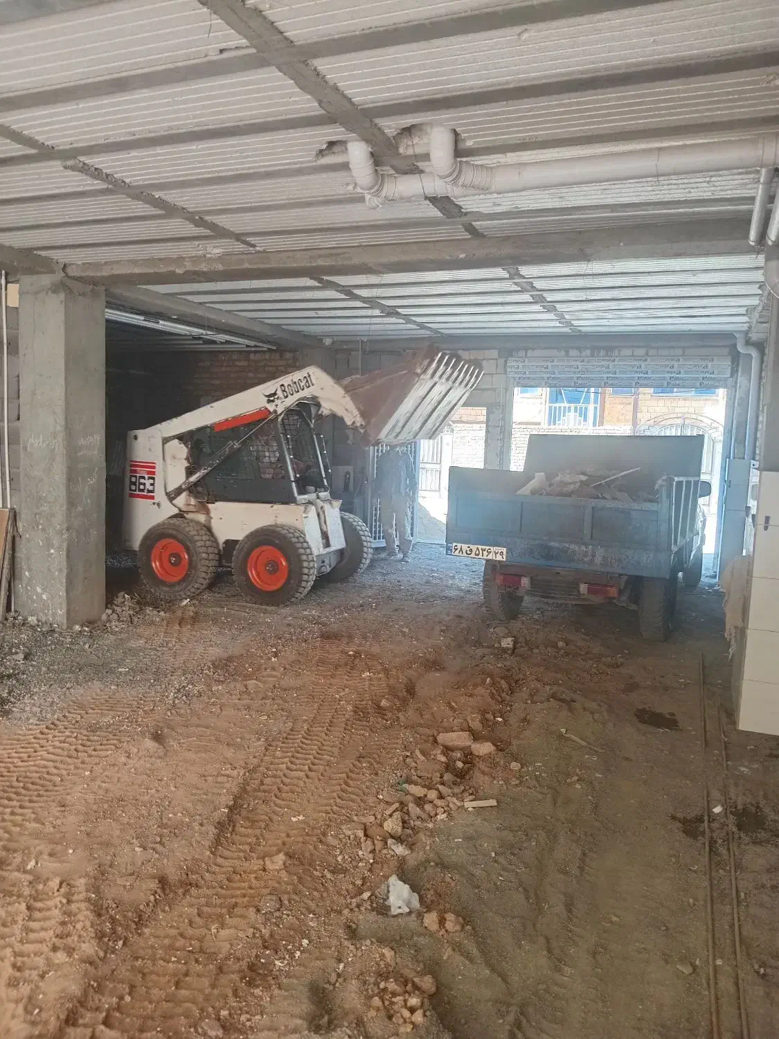 حمل نخاله با نیسان و بابکت|خدمات حمل و نقل|سنقر, |دیوار